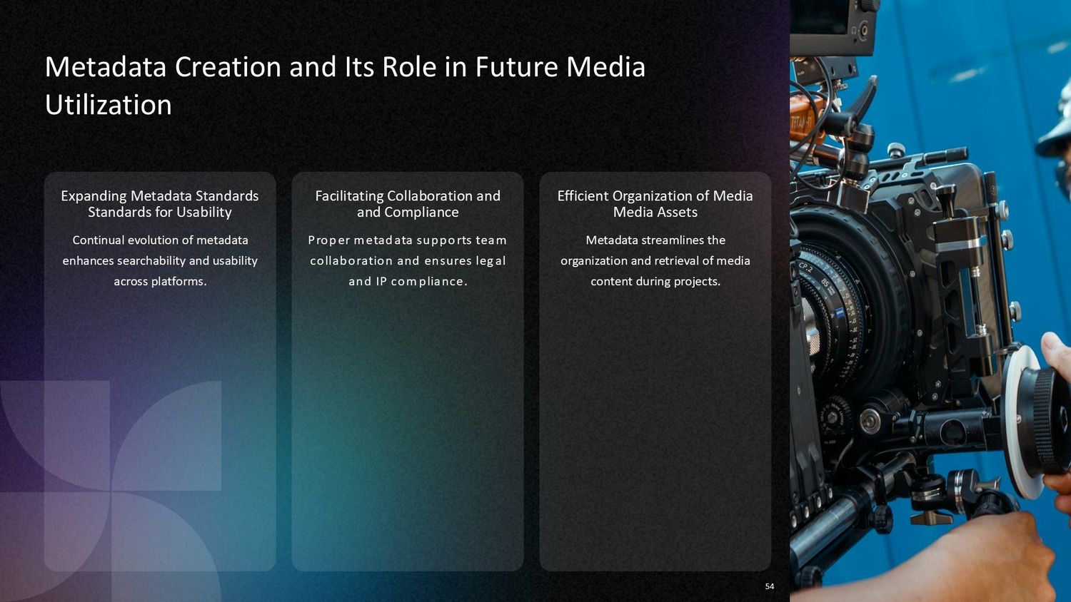 Complete Video Production Masterclass – Part 054: Metadata Creation and Its Role in Future Media Utilization
