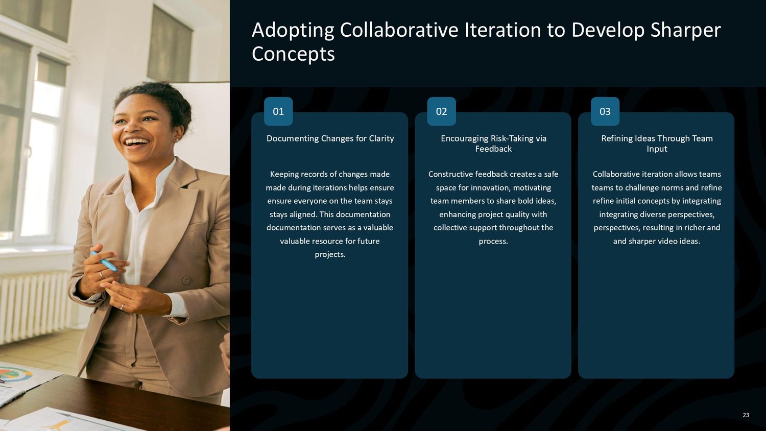 Complete Video Production Masterclass – Part 023: Adopting Collaborative Iteration to Develop Sharper Concepts