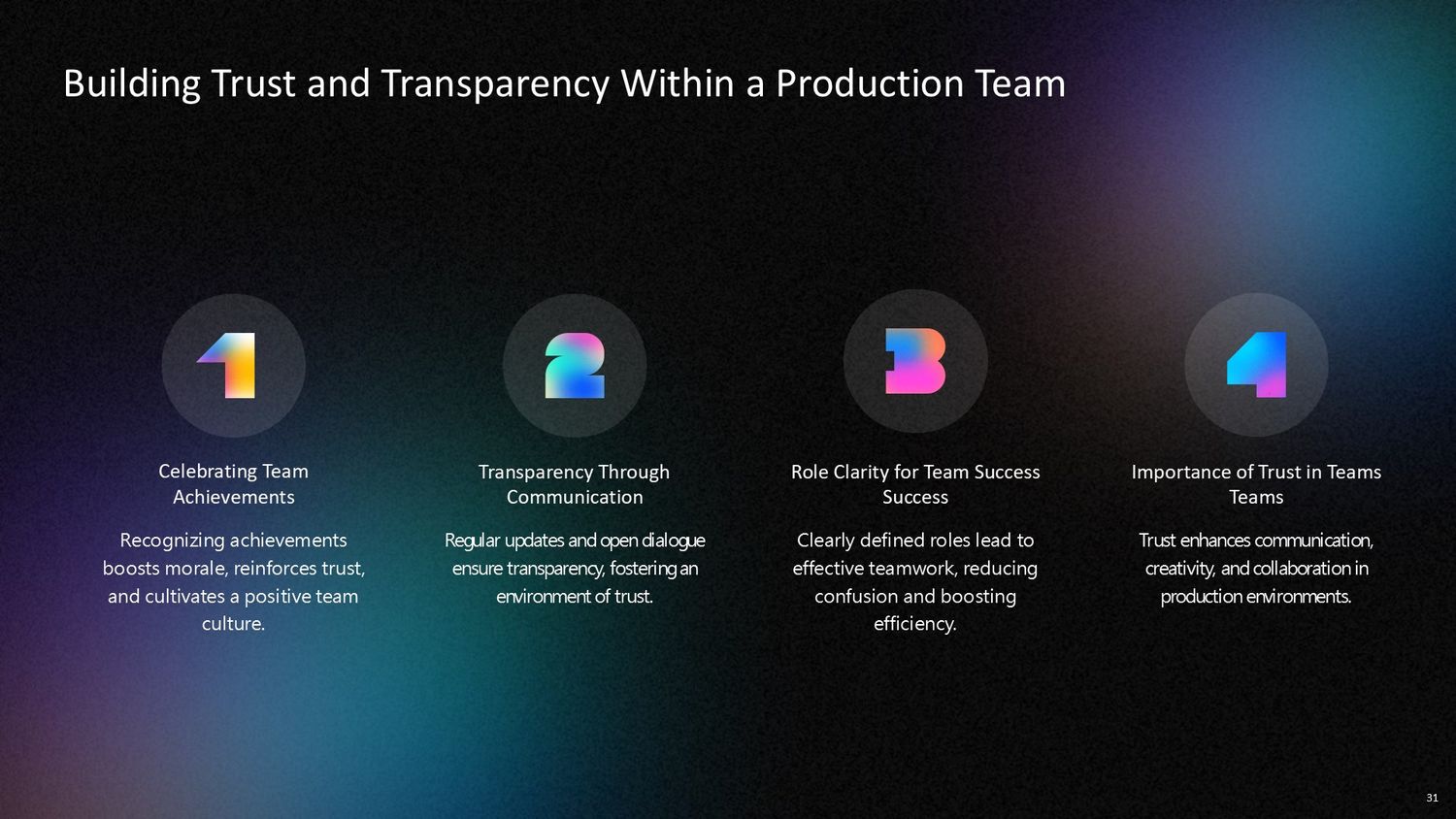 Complete Video Production Masterclass – Part 031: Building Trust and Transparency Within a Production Team