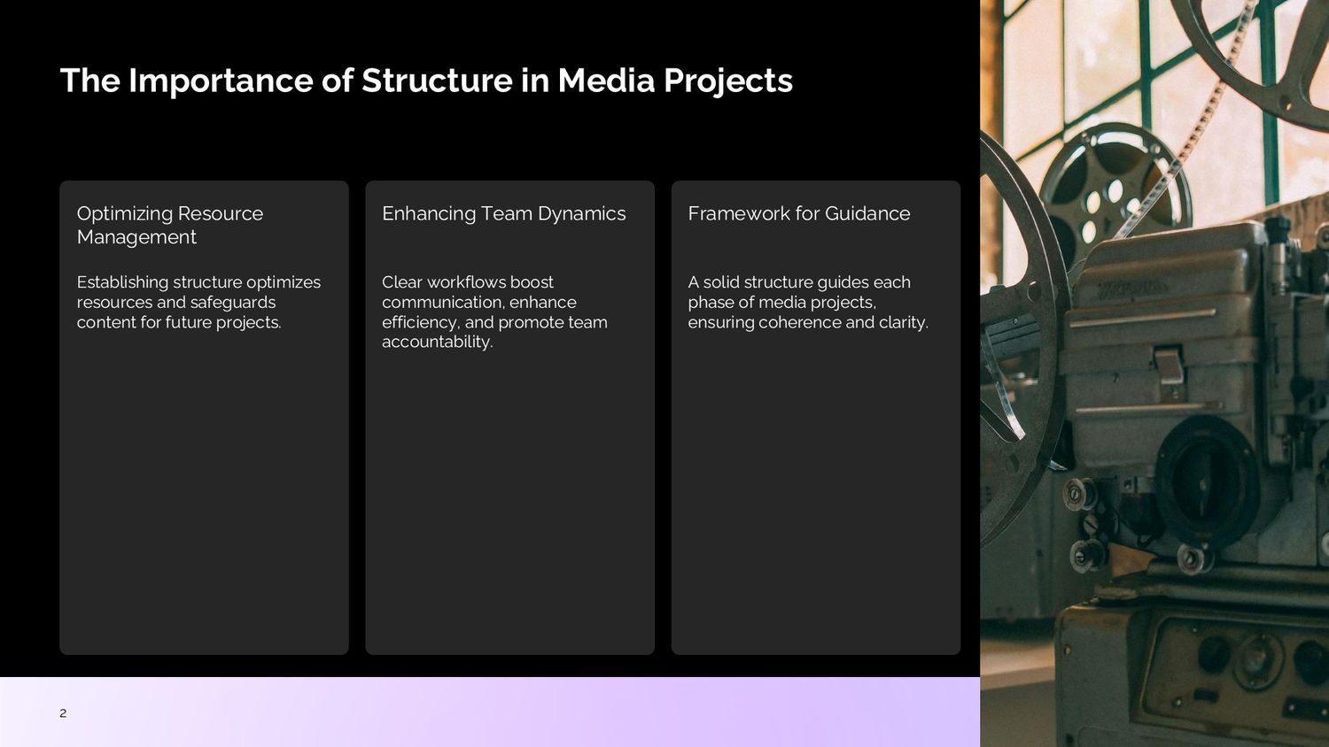 Complete Video Production Masterclass – Part 002: The Importance of Structure in Media Projects