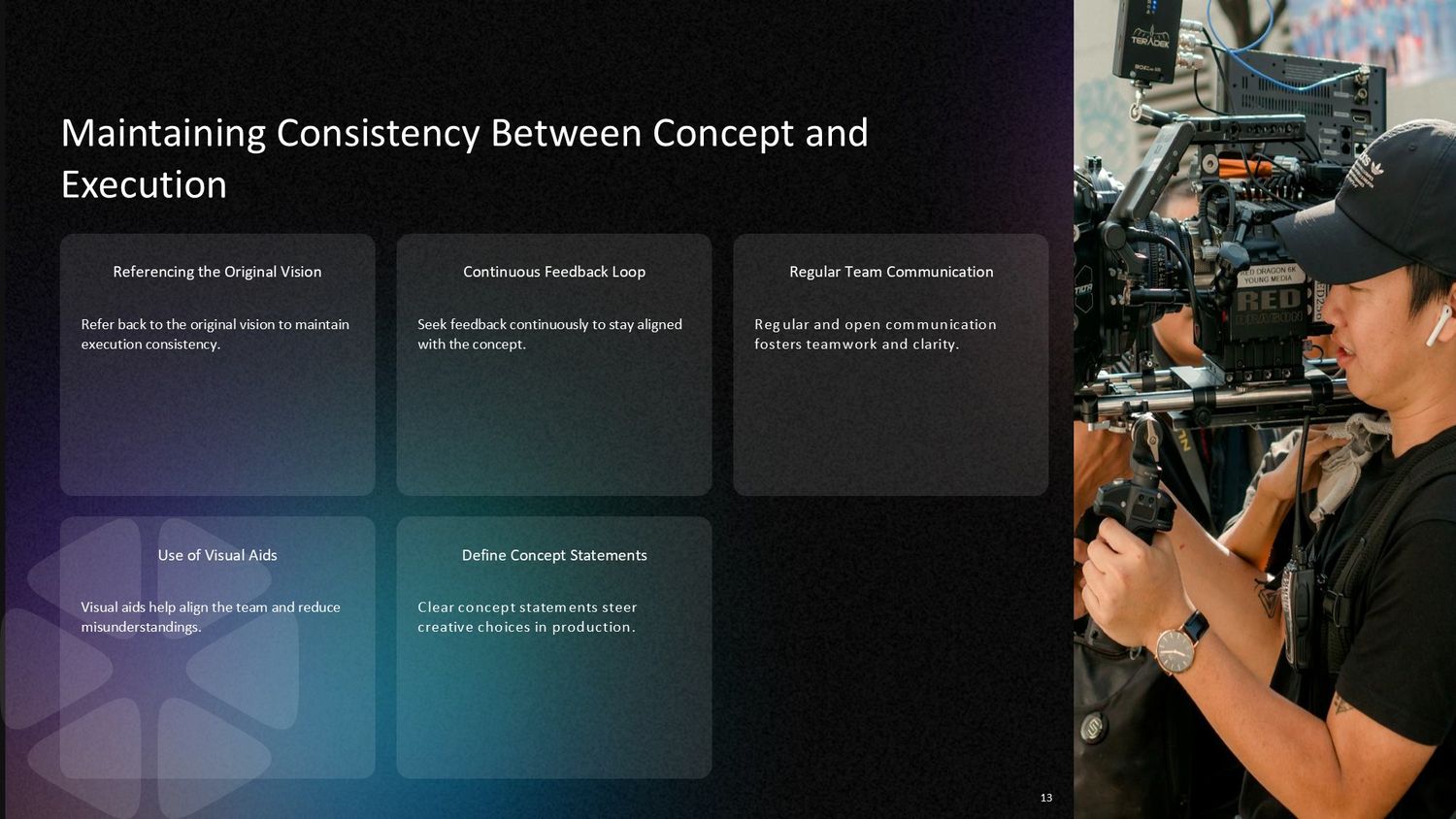 Complete Video Production Masterclass – Part 013: Maintaining Consistency Between Concept and Execution