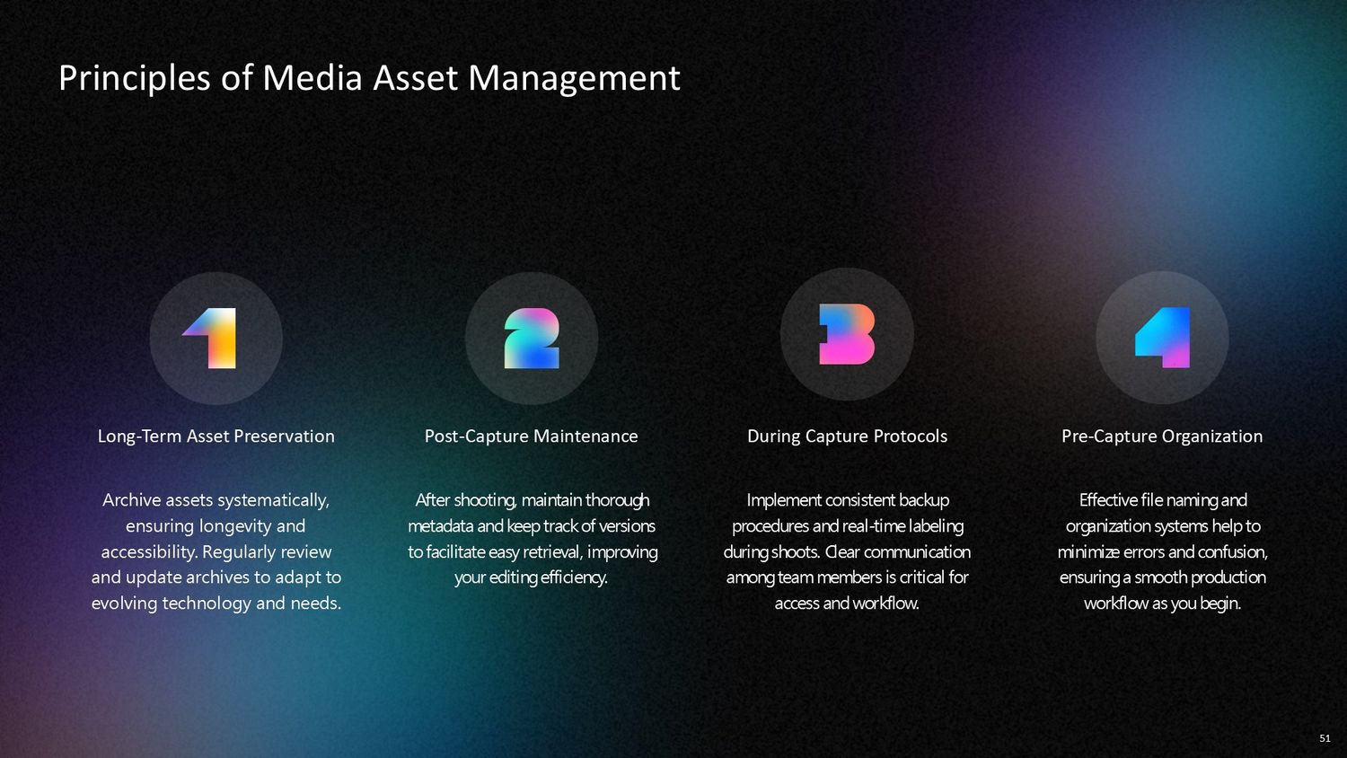 Complete Video Production Masterclass – Part 051: Principles of Media Asset Management Before, During, and After Capture