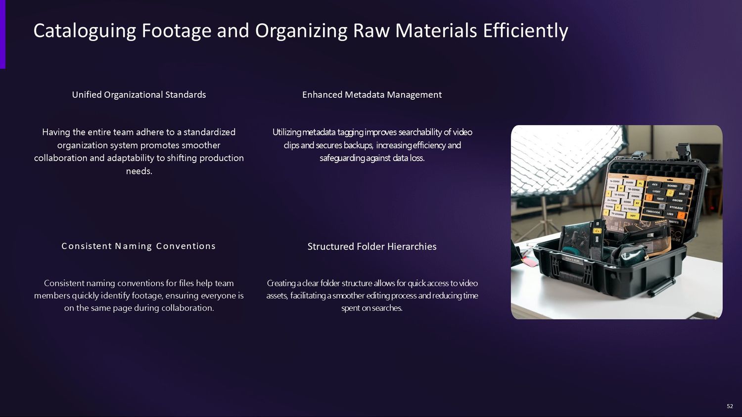 Complete Video Production Masterclass – Part 052: Cataloguing Footage and Organizing Raw Materials Efficiently