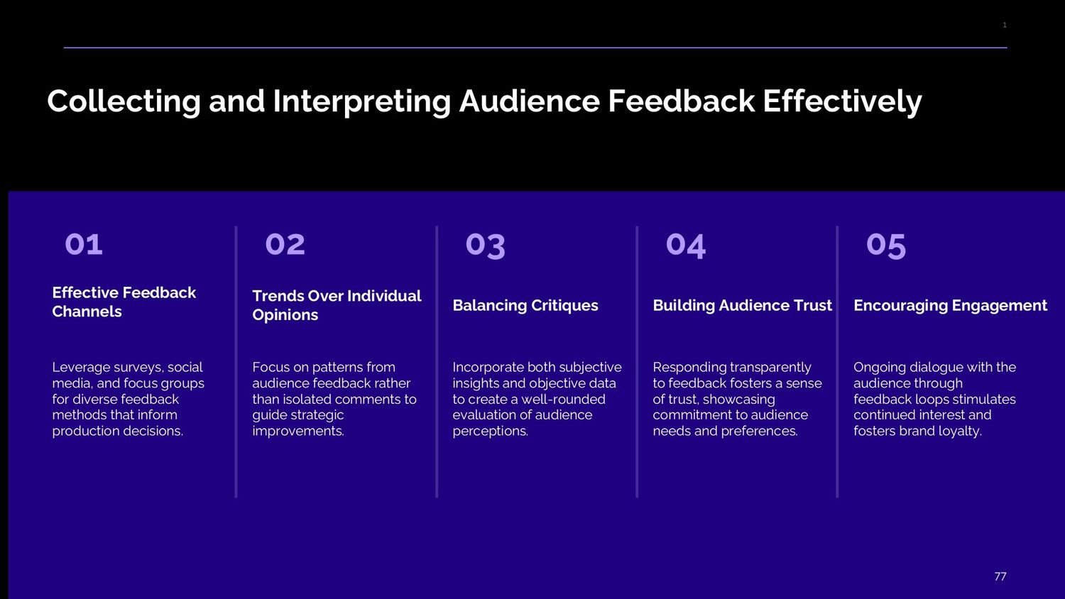 Complete Video Production Masterclass – Part 077: Collecting and Interpreting Audience Feedback Effectively