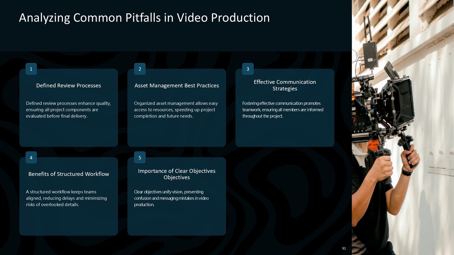 Complete Video Production Masterclass – Part 091: Analyzing Common Pitfalls in Concept, Teamwork, and Lifecycle Phases