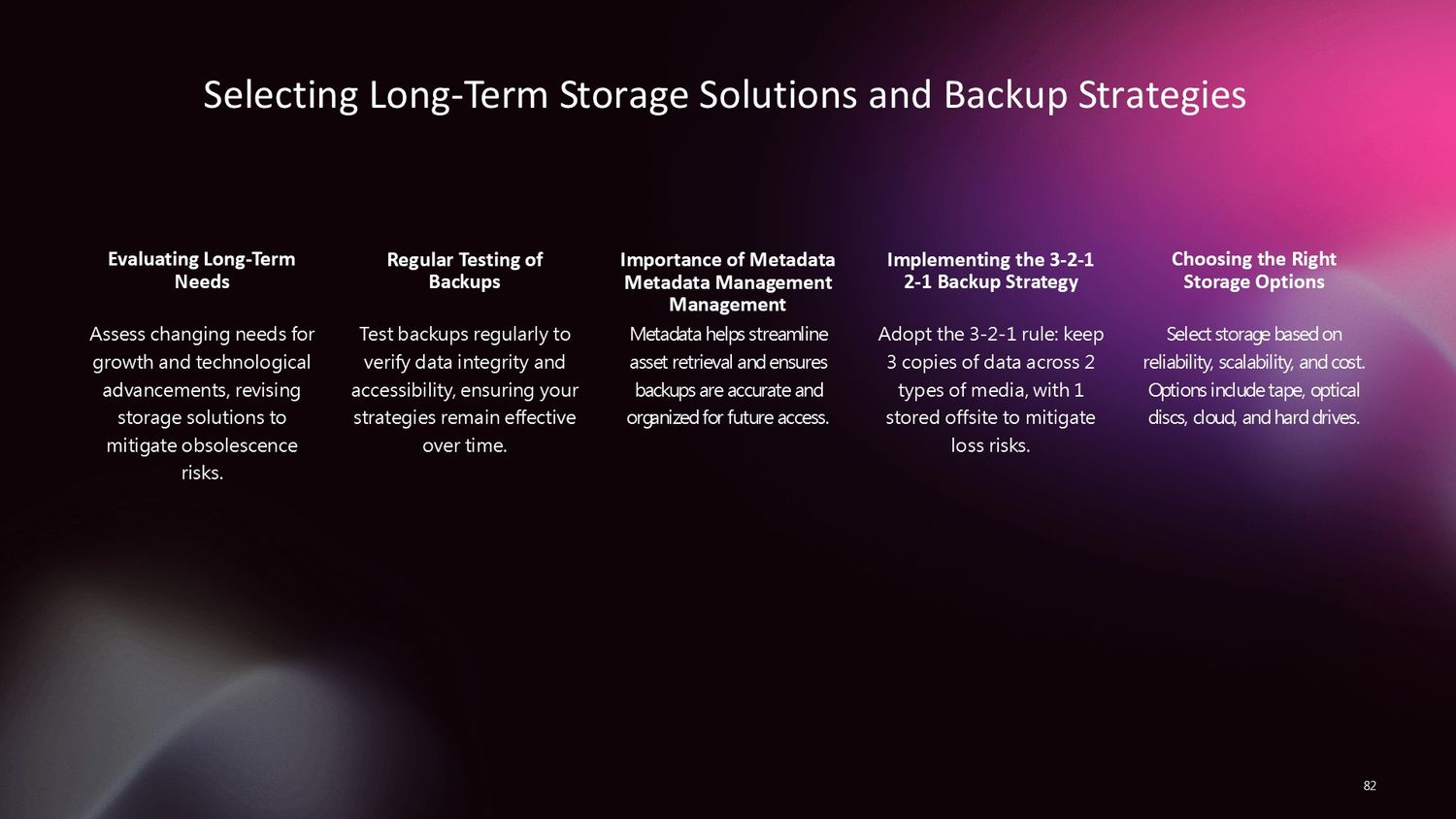 Complete Video Production Masterclass – Part 082: Selecting Long-Term Storage Solutions and Backup Strategies