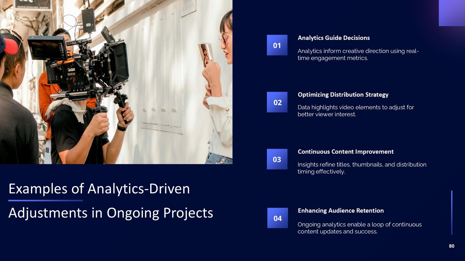 Complete Video Production Masterclass – Part 080: Examples of Analytics-Driven Adjustments in Ongoing Projects