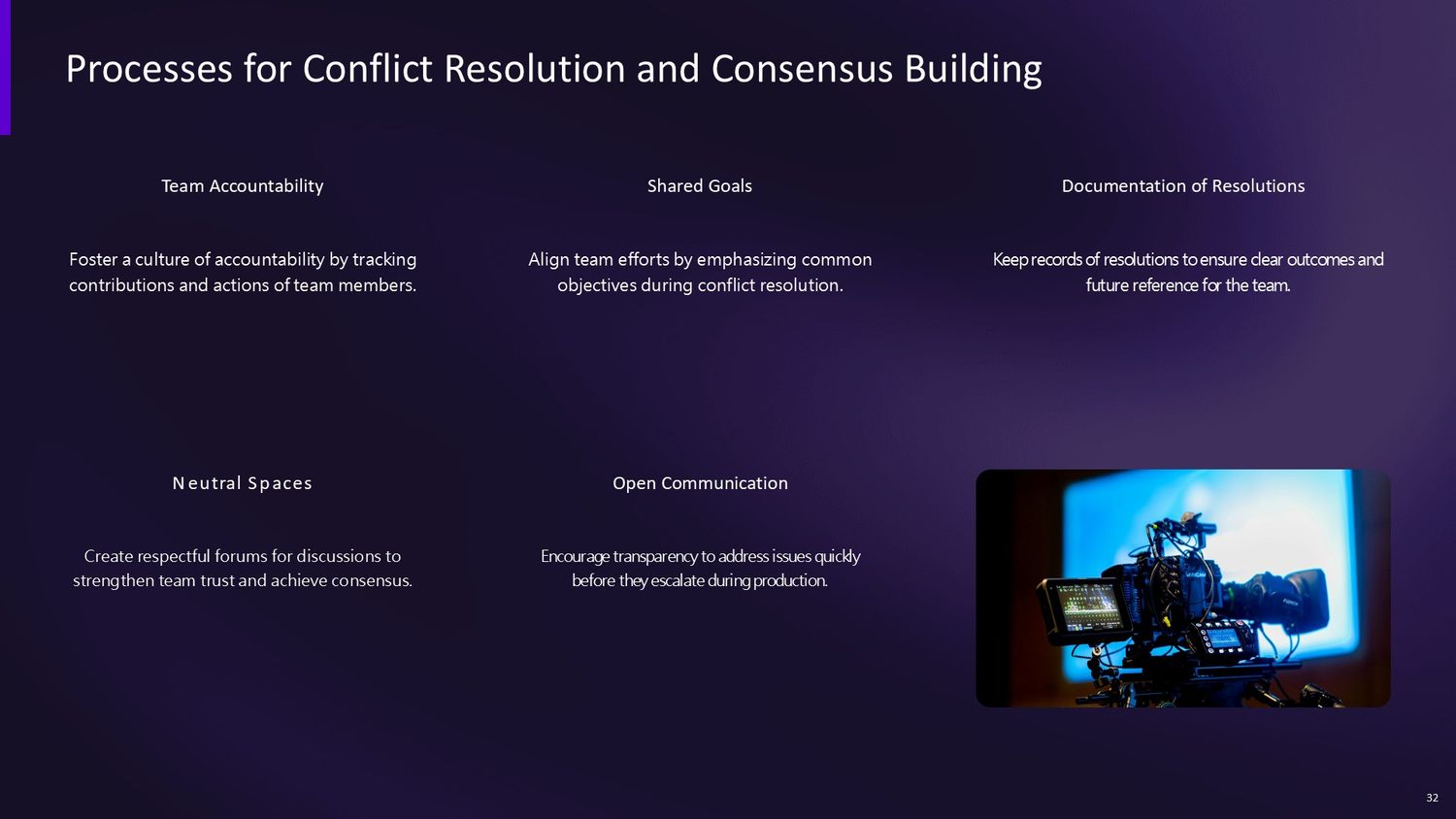 Complete Video Production Masterclass – Part 032: Processes for Conflict Resolution and Consensus Building