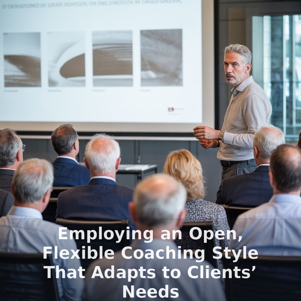 Professional Coaching Foundations Course – Part 052: Employing an Open, Flexible Coaching Style That Adapts to Clients’ Needs