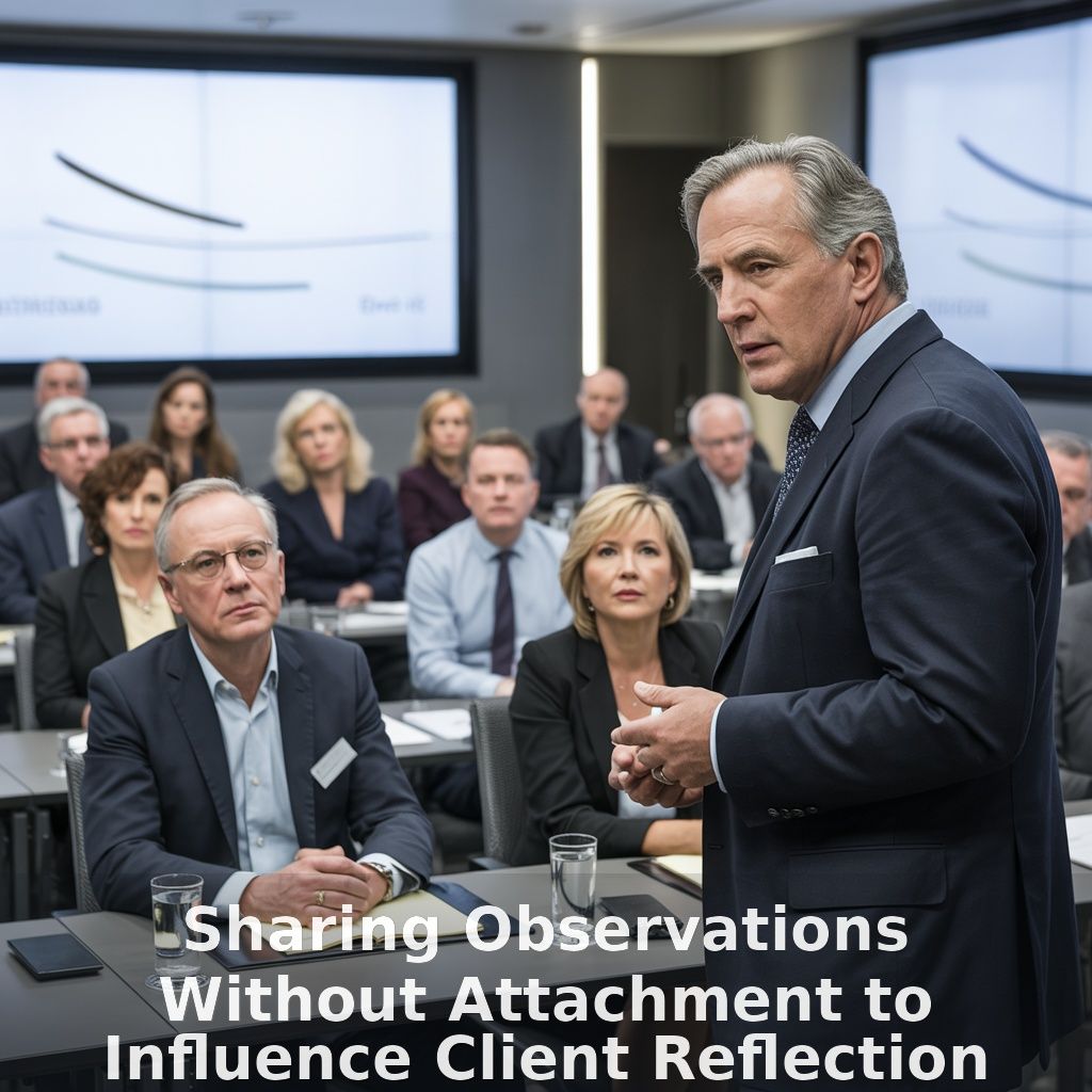 Professional Coaching Foundations Course – Part 089: Sharing Observations Without Attachment to Influence Client Reflection