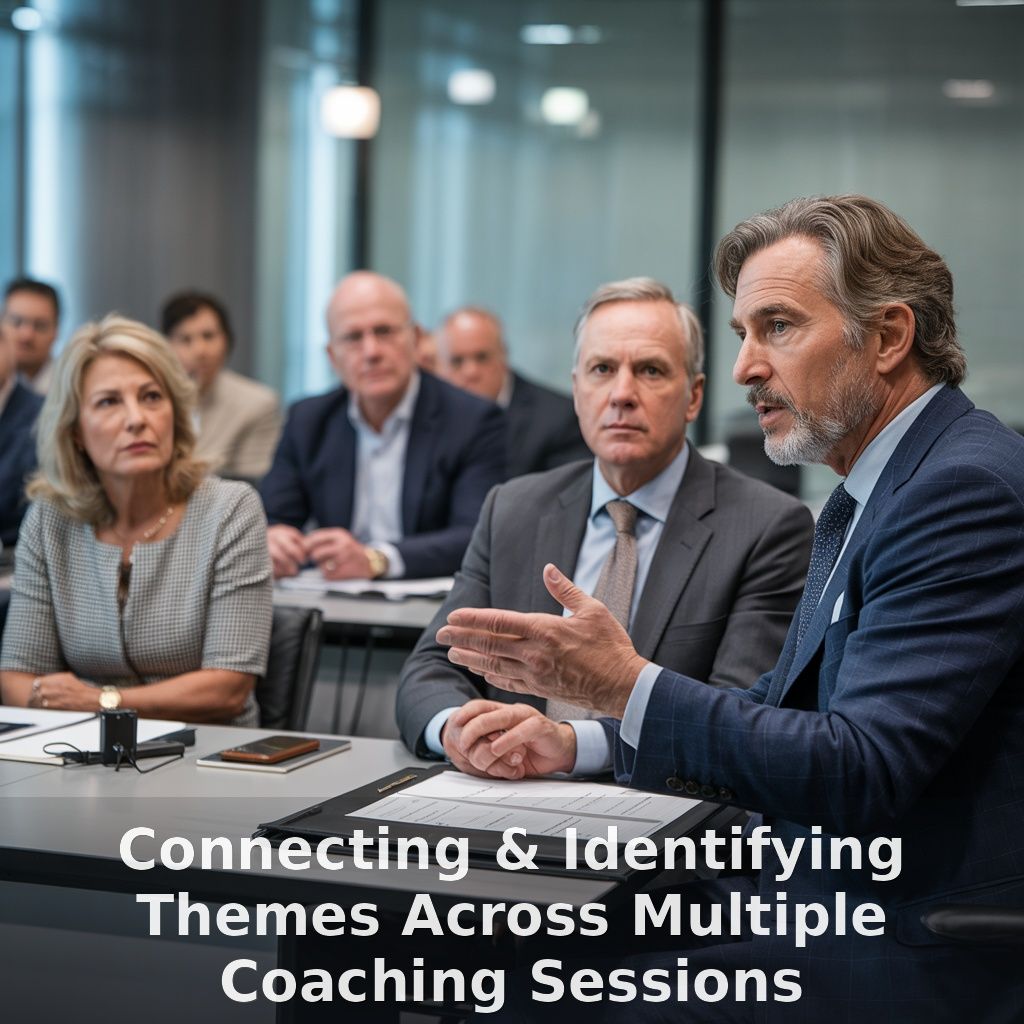 Professional Coaching Foundations Course – Part 074: Connecting and Identifying Themes Across Multiple Coaching Sessions