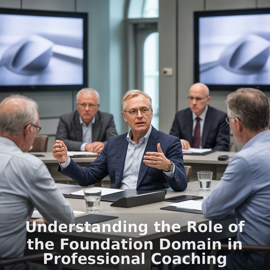 Professional Coaching Foundations Course – Part 007: Understanding the Role of the Foundation Domain in Professional Coaching