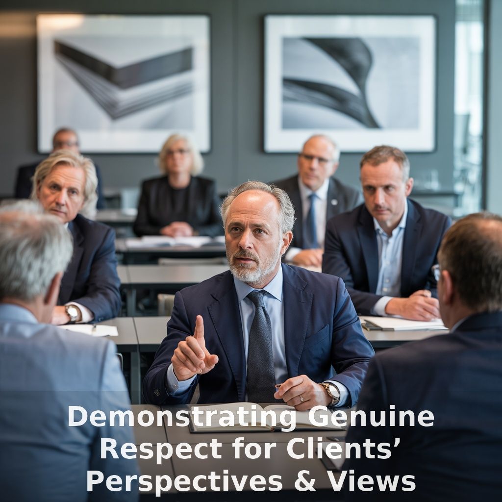 Professional Coaching Foundations Course – Part 043: Demonstrating Genuine Respect for Clients’ Perspectives and Views
