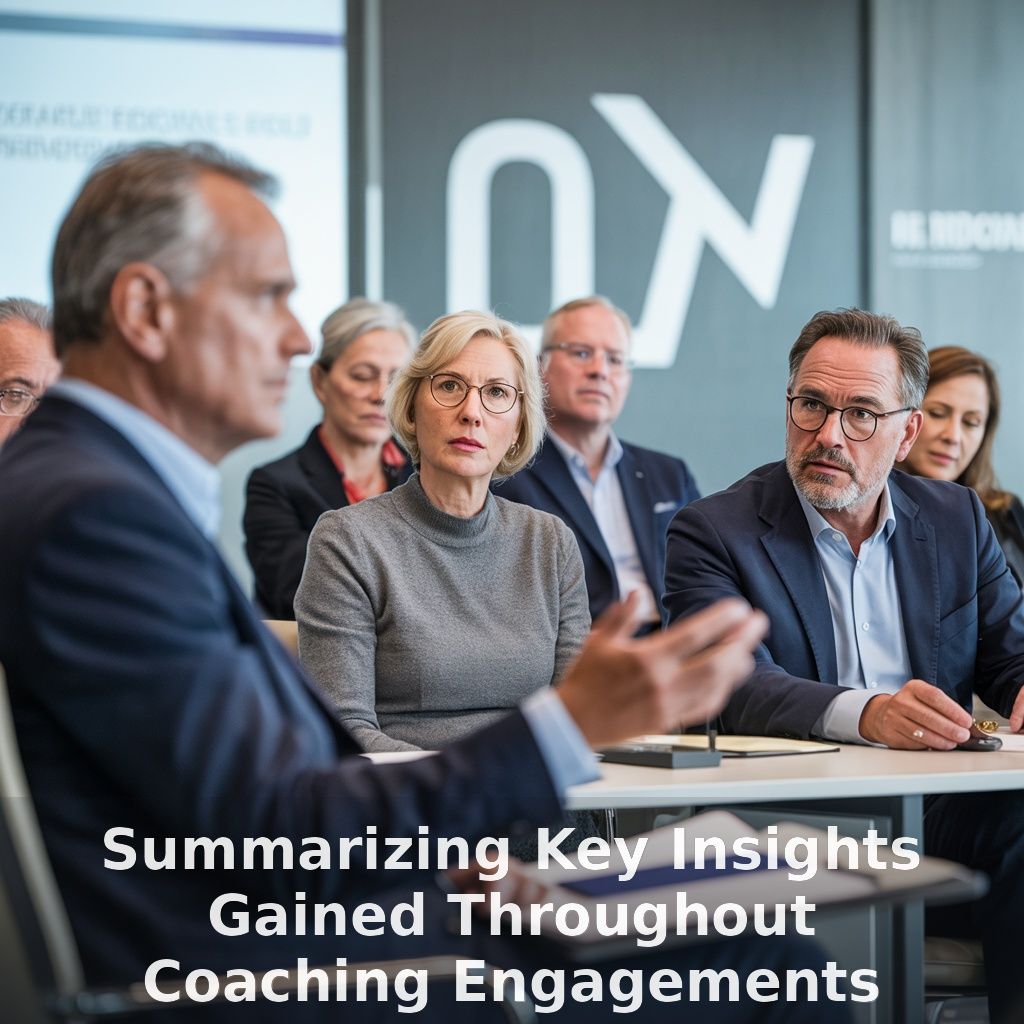 Professional Coaching Foundations Course – Part 116: Summarizing Key Insights Gained Throughout Coaching Engagements