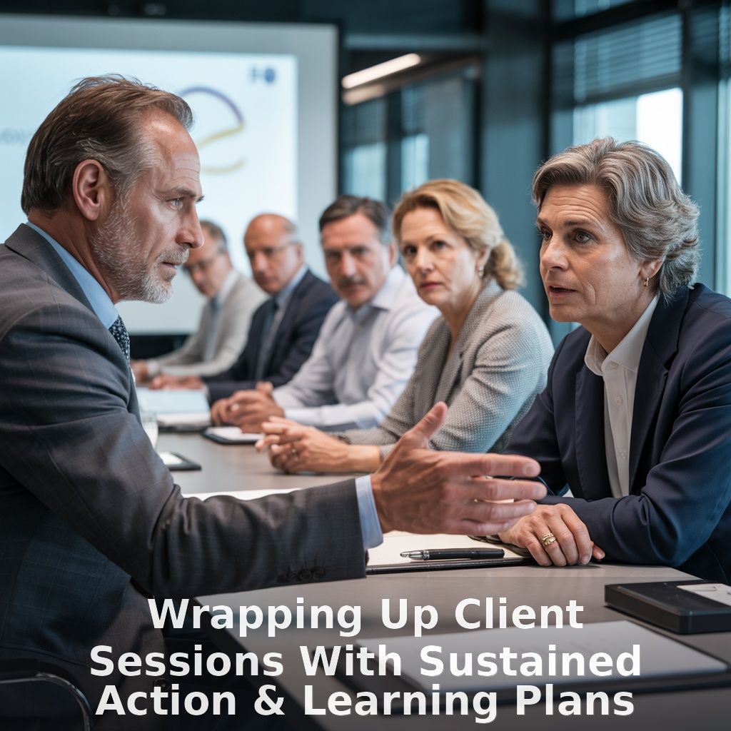 Professional Coaching Foundations Course – Part 110: Wrapping Up Client Sessions With Sustained Action and Learning Plans