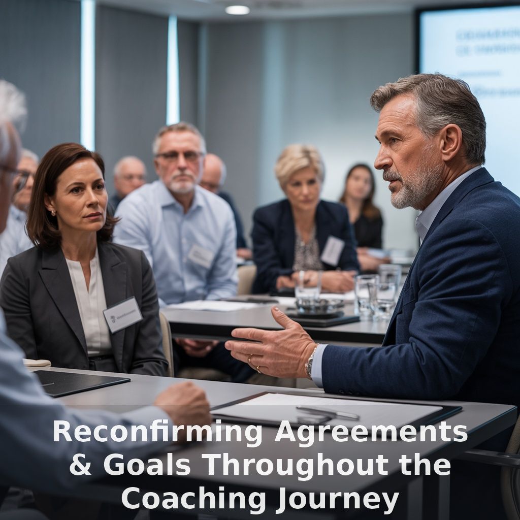 Professional Coaching Foundations Course – Part 038: Reconfirming Agreements and Goals Throughout the Coaching Journey