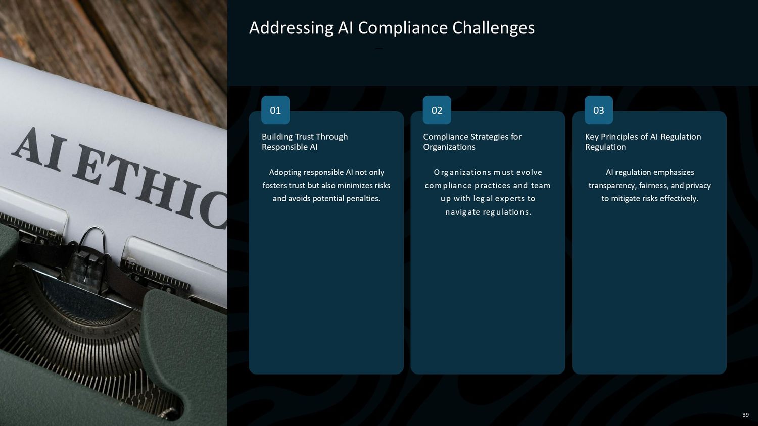Professional Artificial Intelligence Training Course – Lesson 039: Case Study on Regulation and Compliance in Artificial Intelligence Initiatives