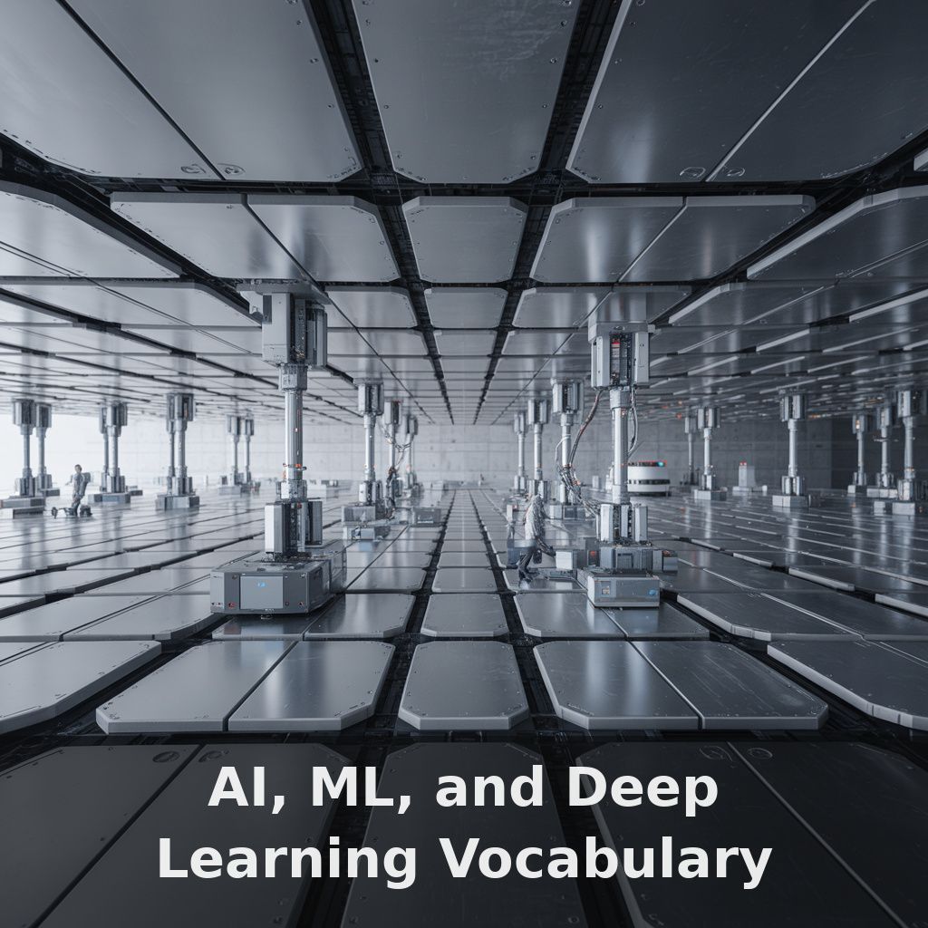 Professional Artificial Intelligence Training Course – Lesson 042: Basic Vocabulary of Artificial Intelligence, Machine Learning, and Deep Learning