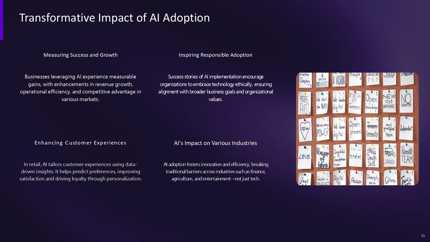 Professional Artificial Intelligence Training Course – Lesson 011: Business Application Cases for Artificial Intelligence
