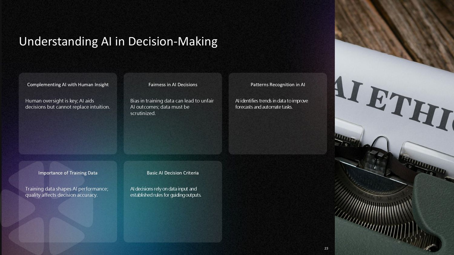 Professional Artificial Intelligence Training Course – Lesson 023: Decision-Making Processes in Artificial Intelligence Systems