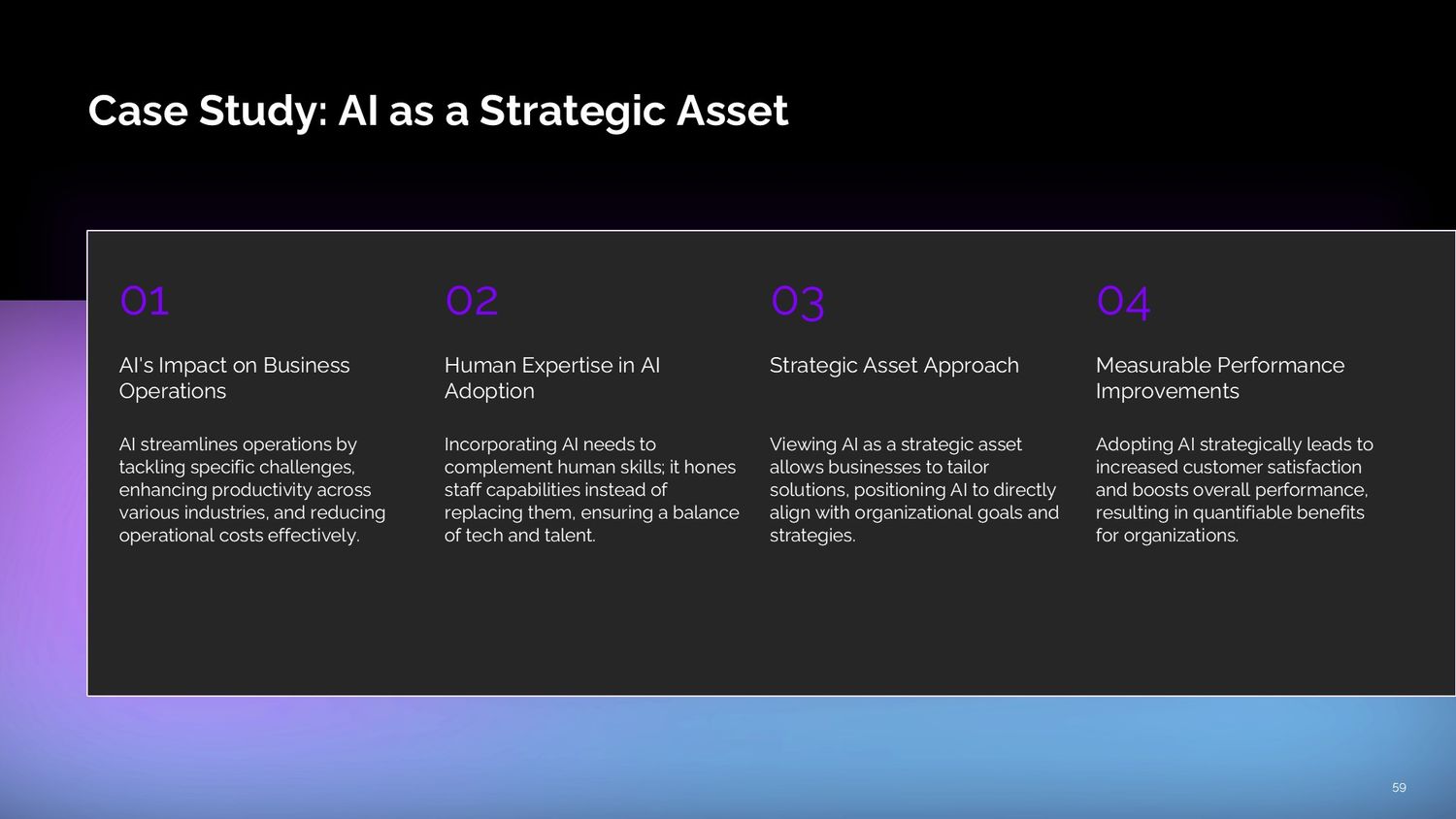 Professional Artificial Intelligence Training Course – Lesson 059: Case Study on Artificial Intelligence as a Strategic Resource