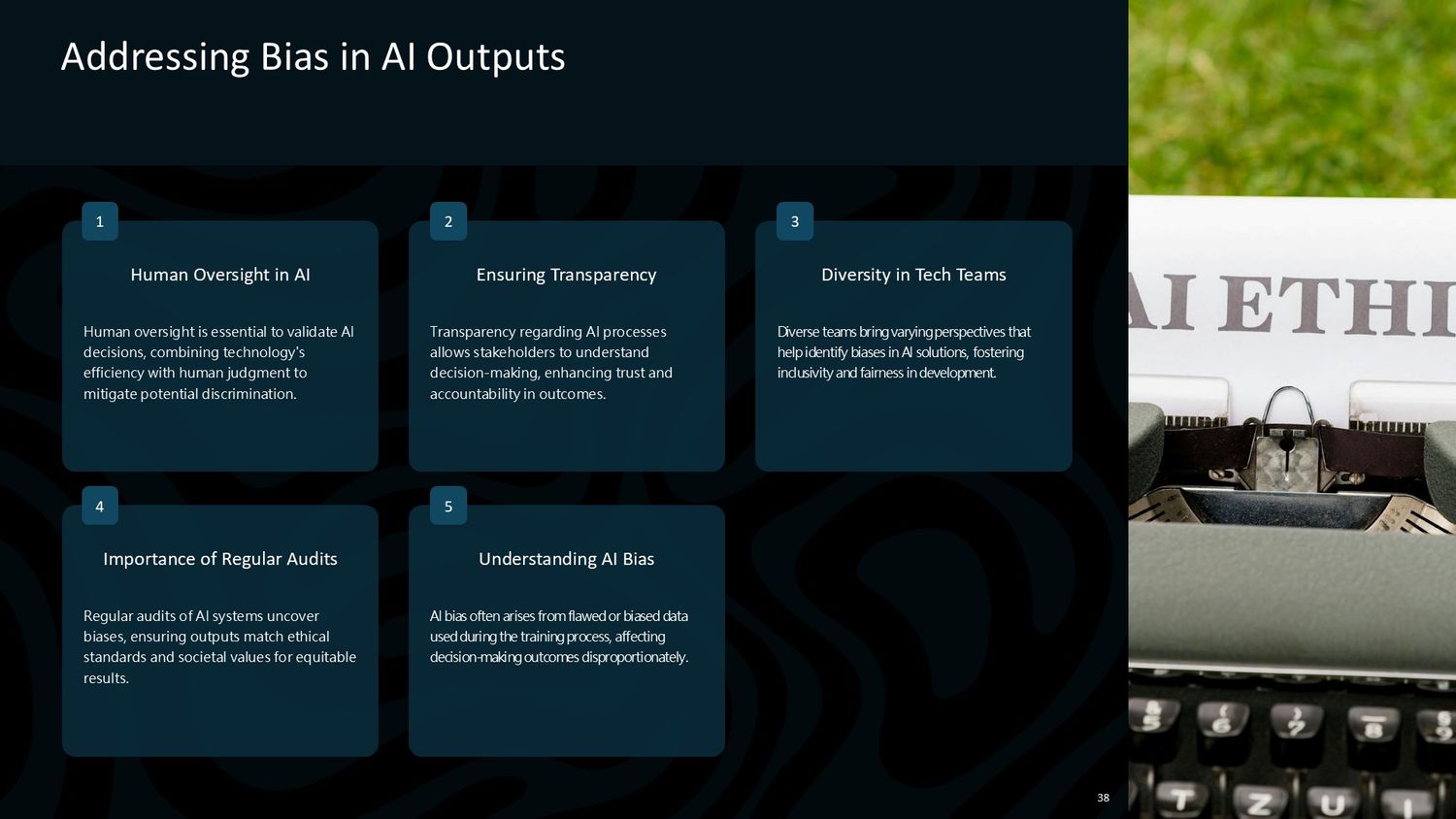 Professional Artificial Intelligence Training Course – Lesson 038: Bias and Discrimination in Artificial Intelligence Outputs