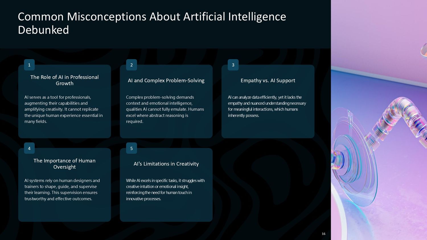 Professional Artificial Intelligence Training Course – Lesson 016: Common Misconceptions About Artificial Intelligence