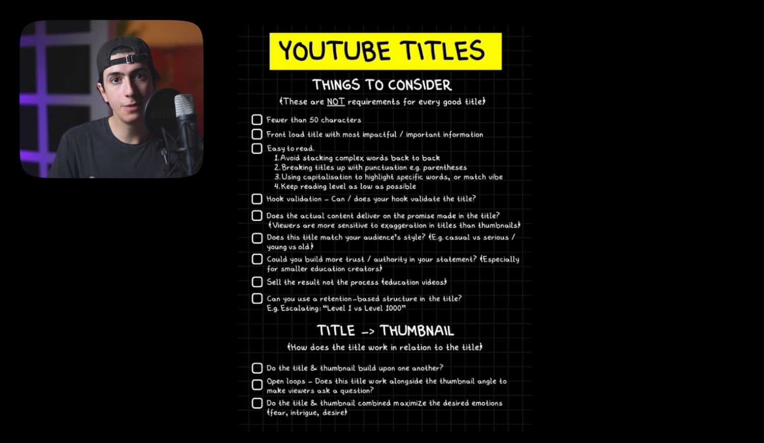Complete YouTube Long-Form Video Course: 04 - Educational Titles and Thumbnail Communication
