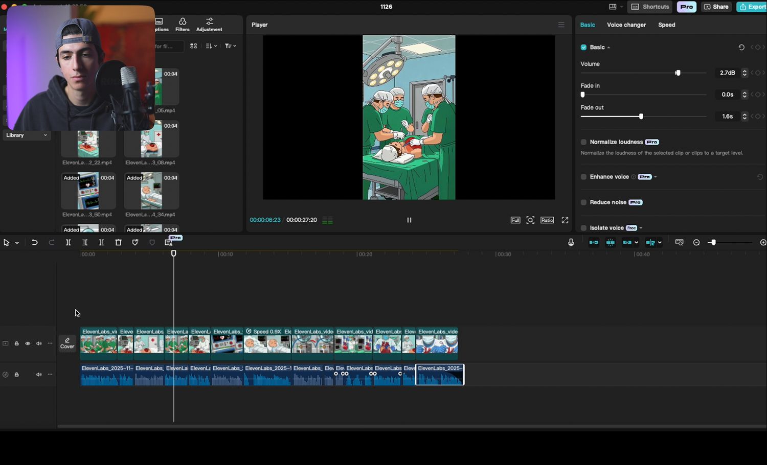 Professional Faceless Video Production Course – 11: Synchronizing Visual Media with Audio