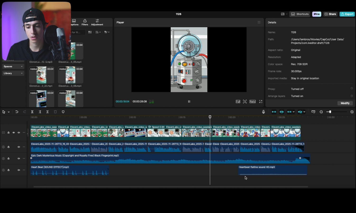 Professional Faceless Video Production Course – 12: Selecting Music and Sound Effects for Video