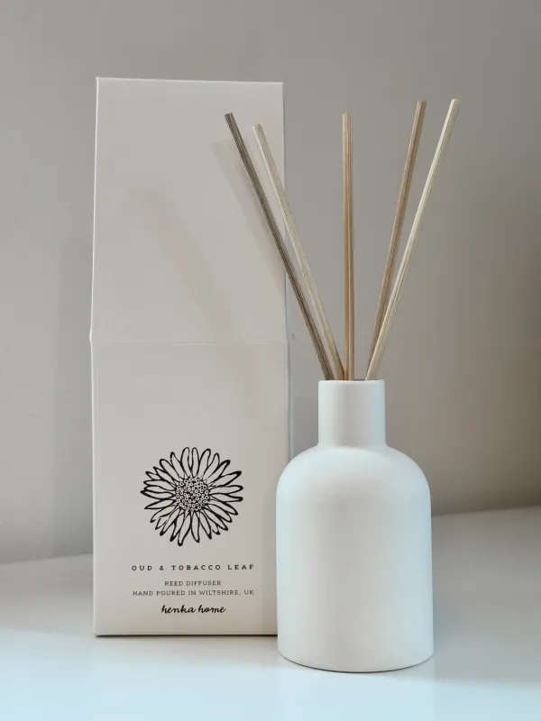 Ceramic Diffuser - Oud & Tobacco Leaf