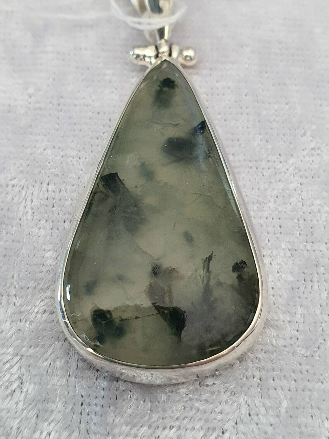 Prehnite pendant