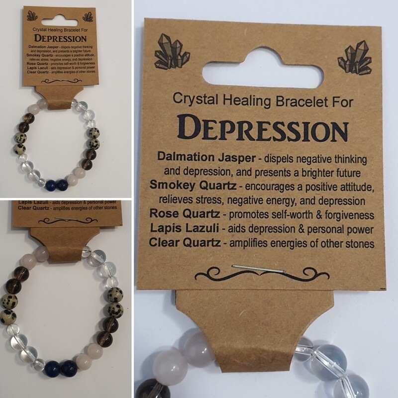 Depression Beaded Bracelet