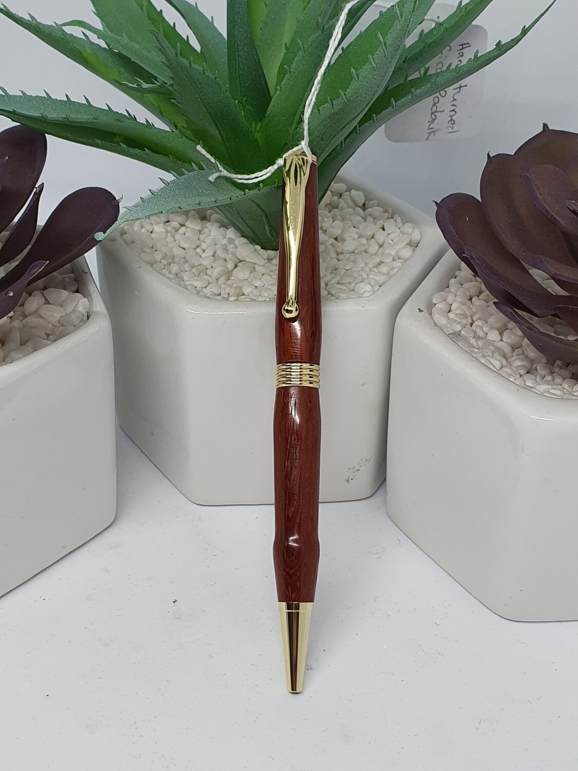 African Padauk Hand Turned Pen
