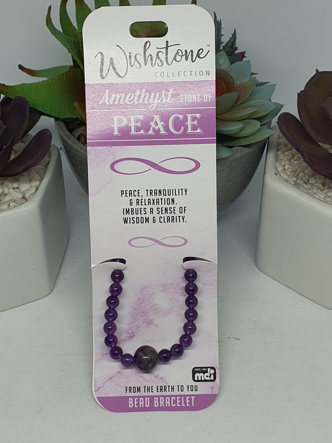 Amethyst, Select Item: Bead Bracelet