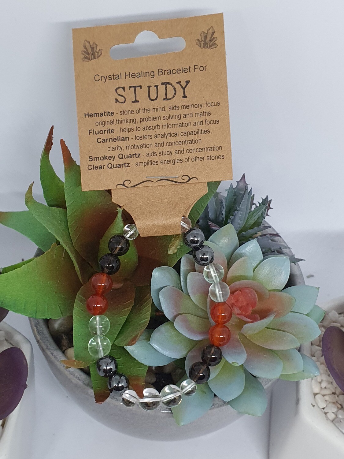 Study Bead Bracelet
