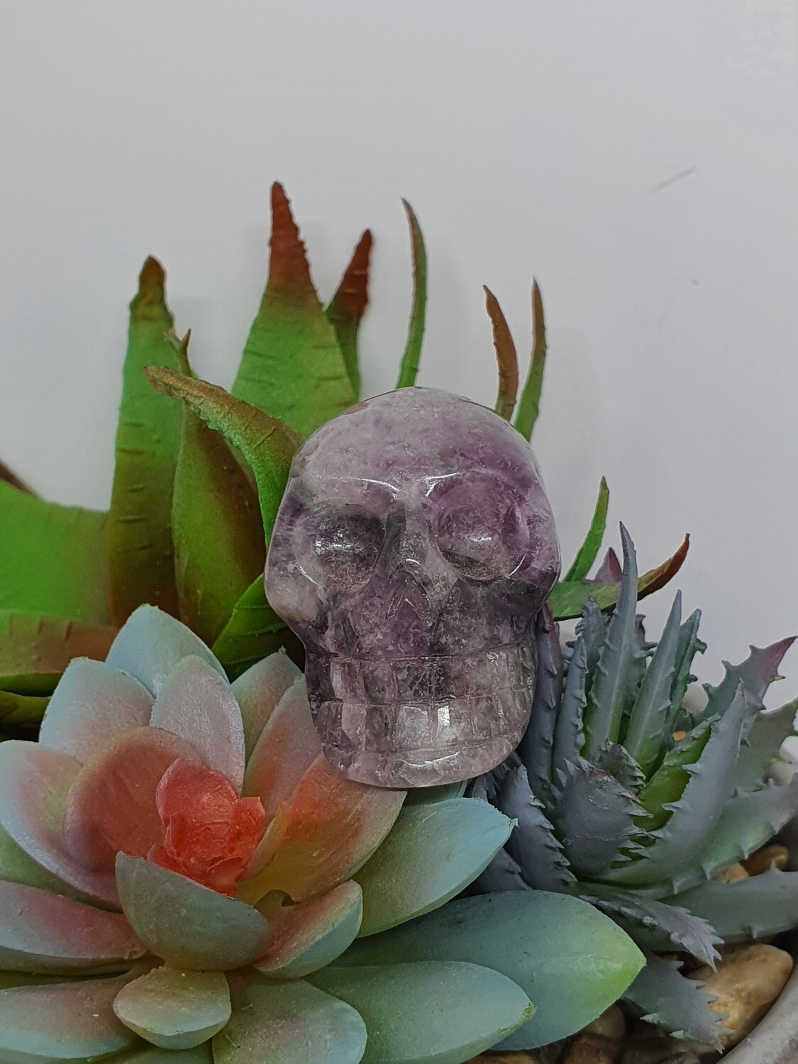 Carved Fluorite Skull