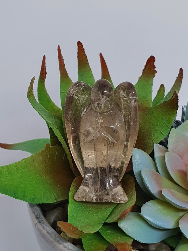 Smoky Quartz Angel