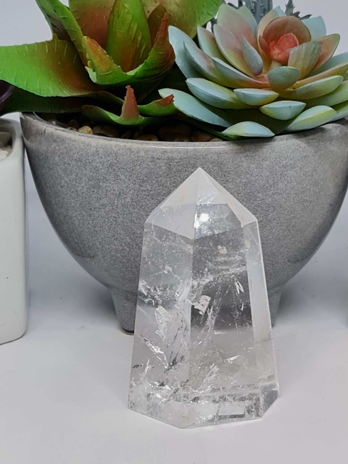 Clear Quartz Obelisk