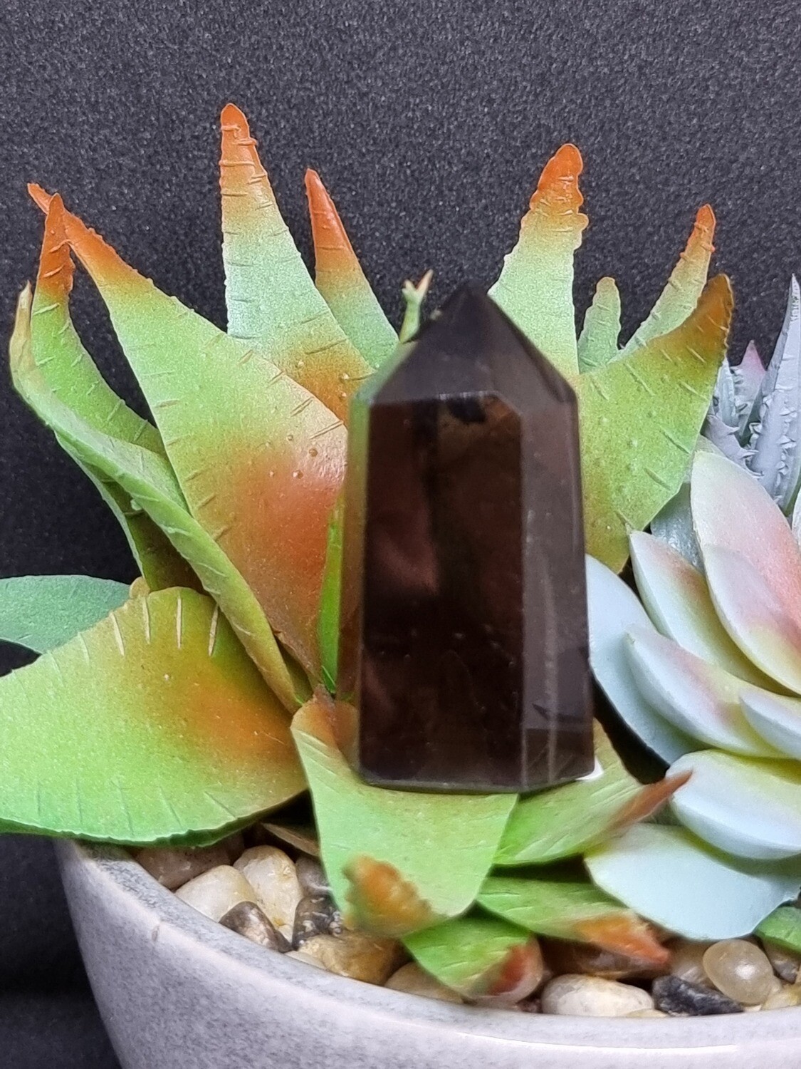 Smoky Quartz Obelisk