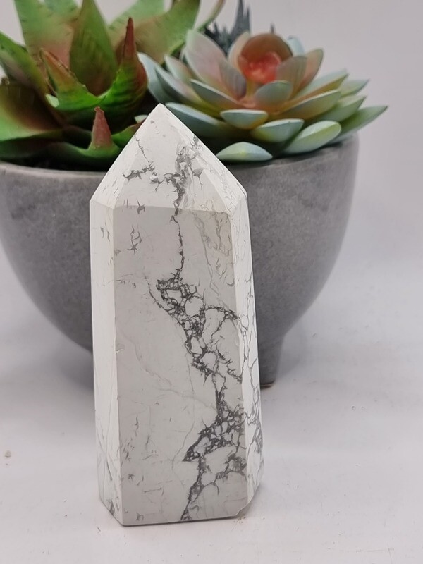 Howlite Obelisk