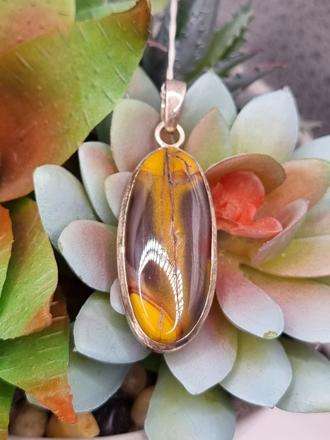 Mookite Jasper Pendant