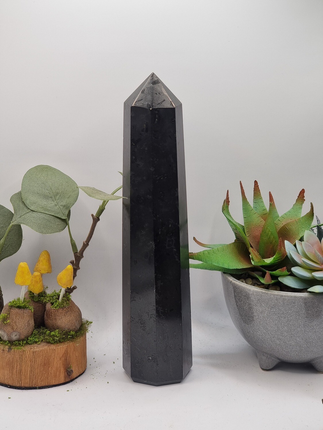 Black Tourmaline Obelisk