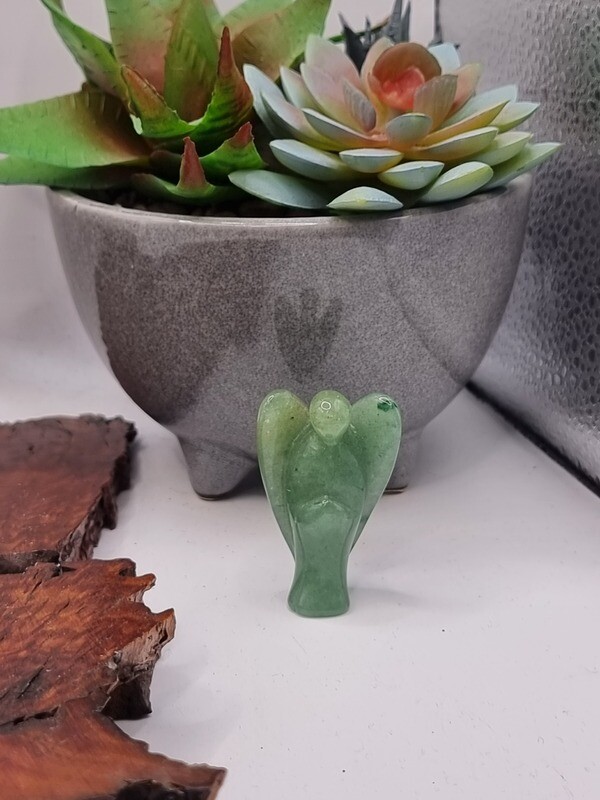 Green Aventurine Angel
