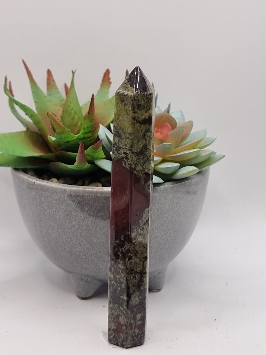 Dragons Blood Jasper Obelisk