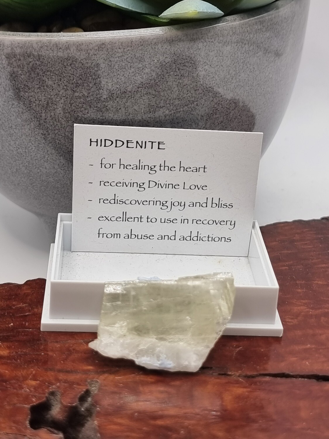 Hiddenite Specimen