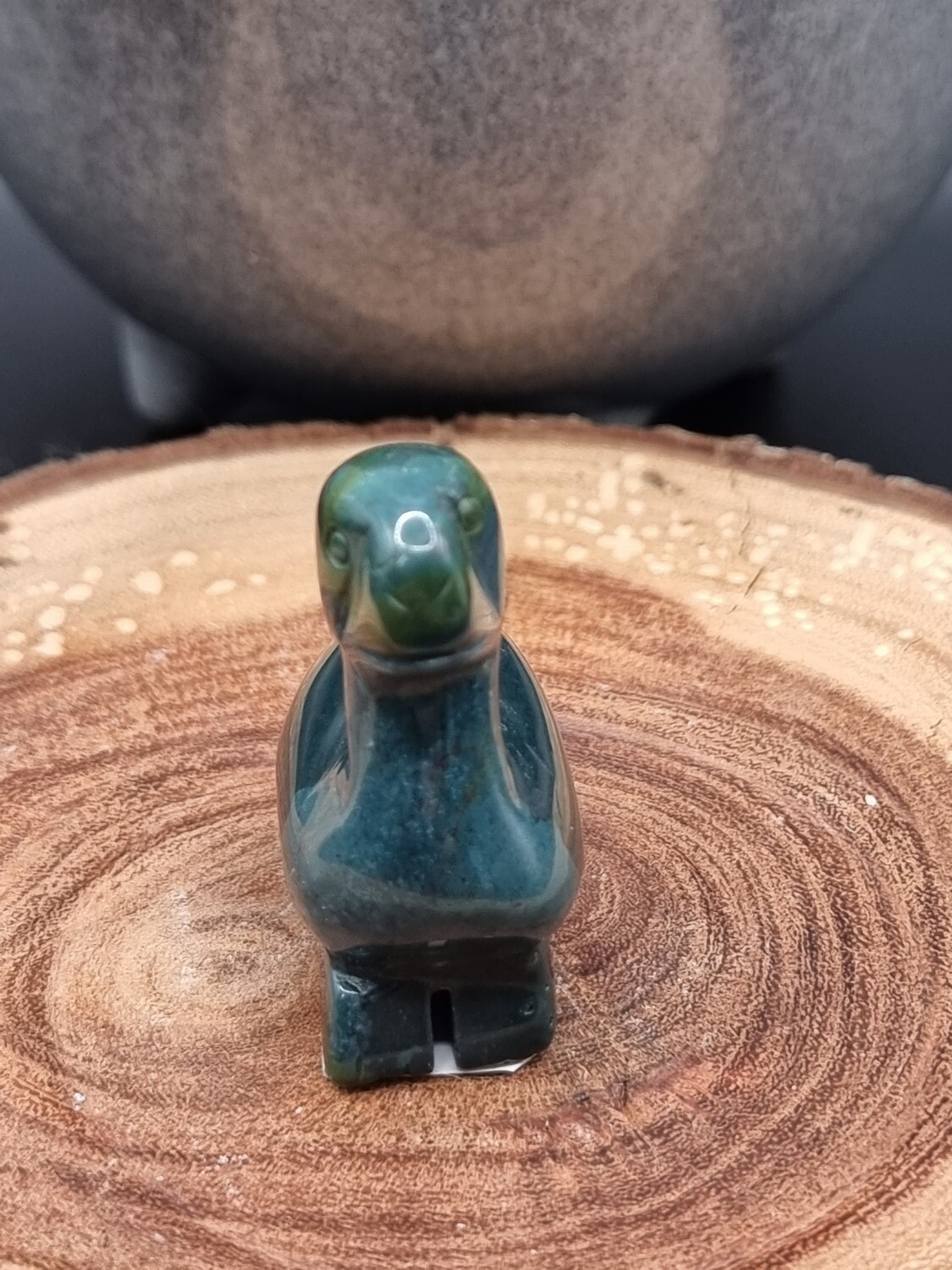 Bloodstone Carved Dinosaur