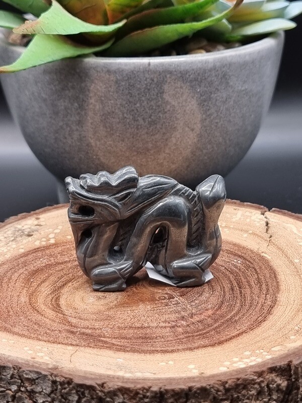 Hematite Carved Dragon