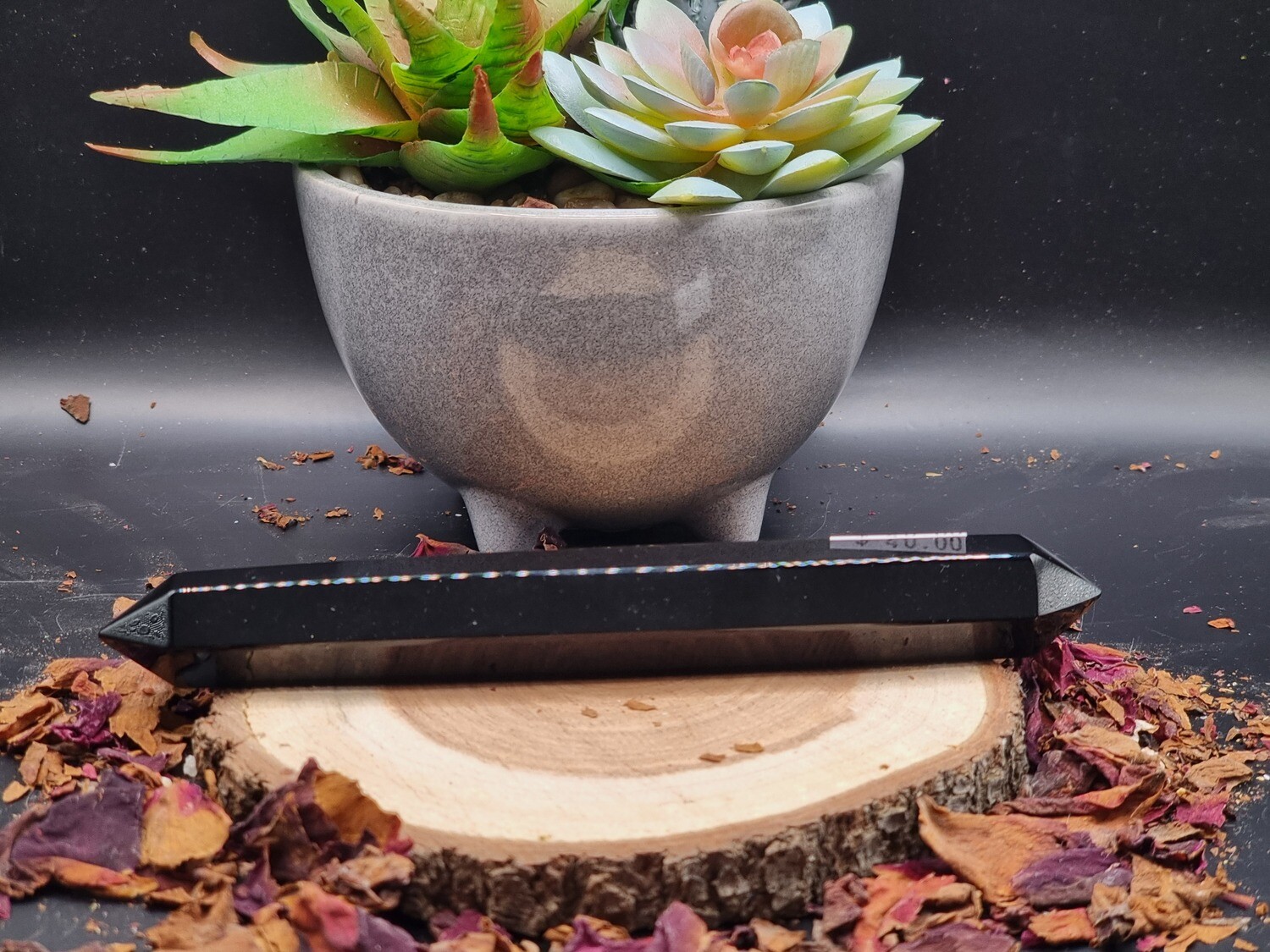 Black Obsidian Wand