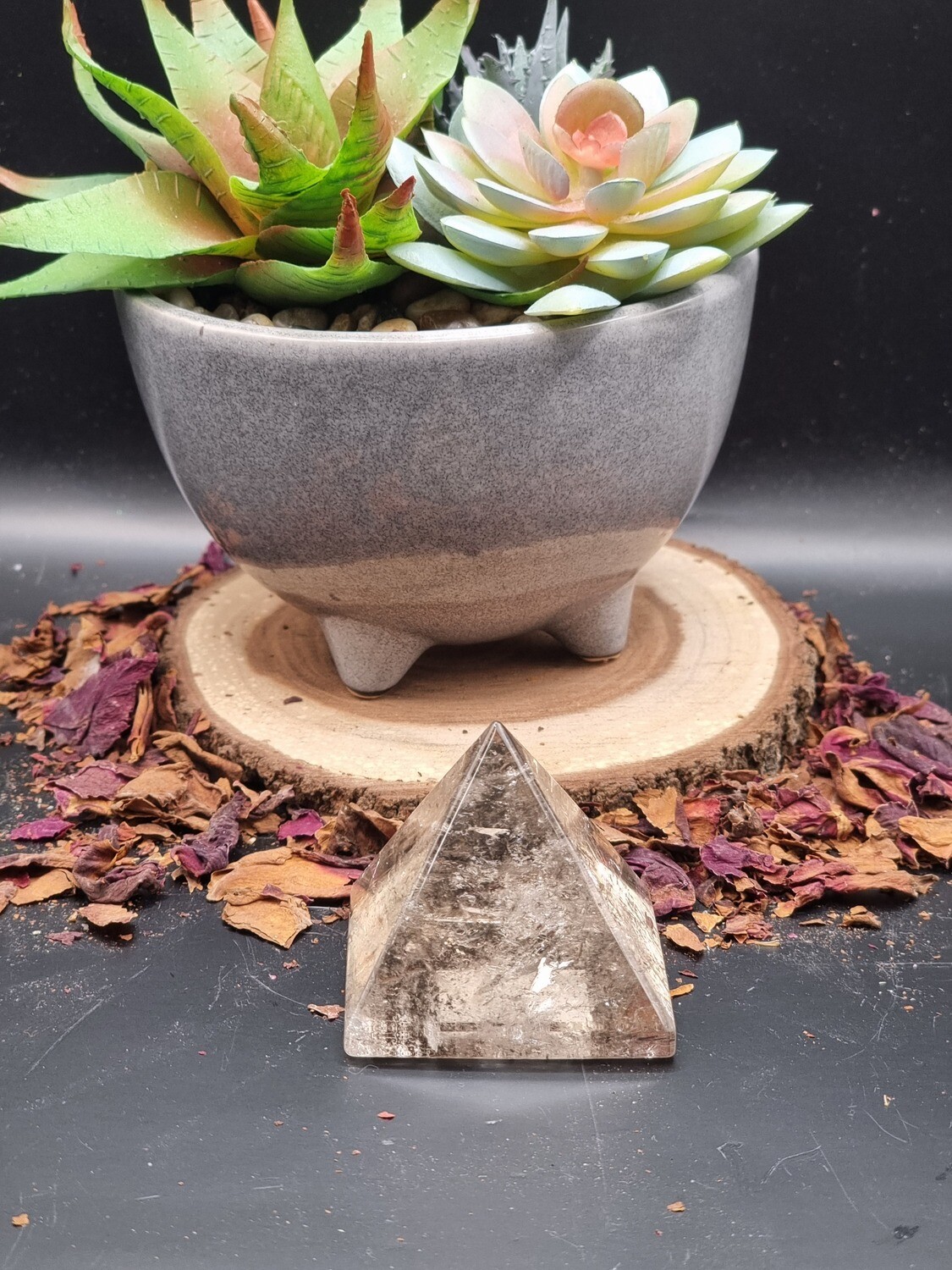 Smoky Quartz Pyramid